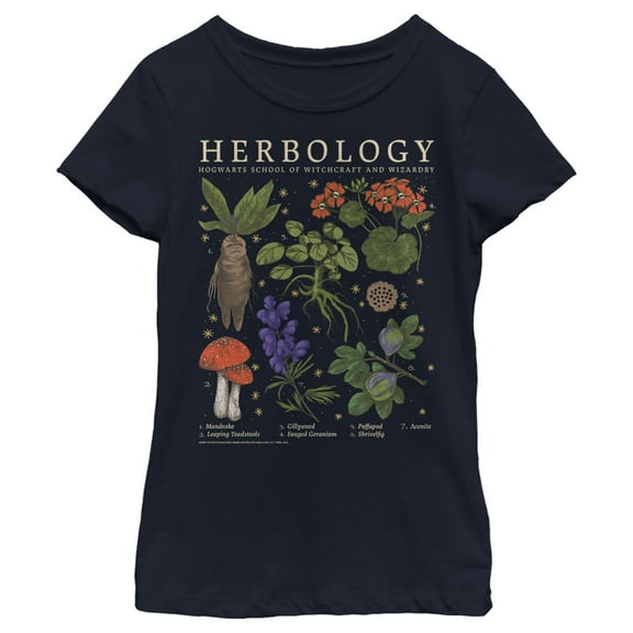 Girl's Harry Potter Hogwarts Herbology Graphic Tee Mint X Large