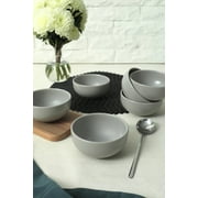 Olivian - 0664 - Matte Grey - Ceramic Bowl Set