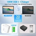UrbanX 100W USBC Charger for LG Gram 28 (2024), MacBook Pro, Air