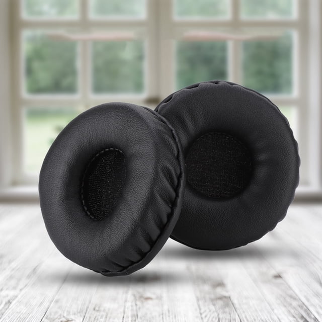 Almohadillas de Repuestro Universales de 70 mm, Almohadillas Suaves Que Bloquea El Ruido, Almohadillas de Repuesto de Fácil Instalációeos parauriculares