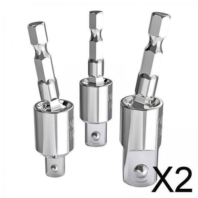 Adaptador de Enchufes de Controlador Sharpla 2 Piezas 1/4 3/8 1/2