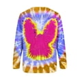 thumbnail image 5 of Fashion Women Easter Printed Round Neck Long Sleeve T-Shirt Printing Sweatshirt Blouse Tops, 5 of 5