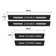 thumbnail image 3 of Pièces de Véhicule Automobile Décalcomanies de Plaque de Seuil de Porte en Fibre de Carbone Protecteurs de Seuil pour Logo Opel ZAFIRA Protection de Pédale d'Entrée de Porte Auto, 3 of 5