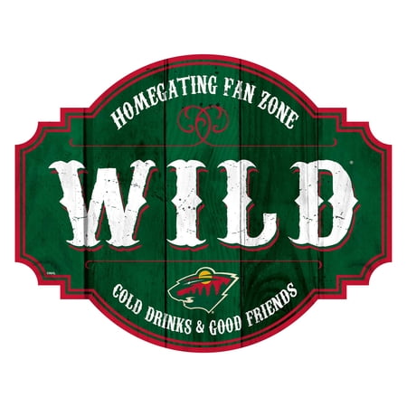 Minnesota Wild 24 Homegating Tavern Sign