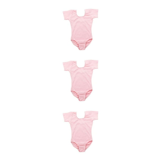 Guardurnaity Traje de baile de ballet para niños, mono con cuello redondo, forro transpirable, ropa de baile, disfraz de fiesta elegante, leotardo Type1 NO1