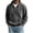 Black, variant on Men's Quarter Zip Pullover Hoodie Casual Long Sleeve Half Zip Hooded Sweatshirt for Daily Wear S-3XL
