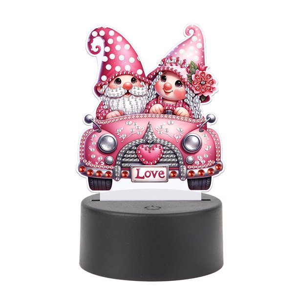 LED Nocturna Acrílica Doble Cara para Regalos Pascua