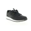 DC Kalis Lite SE Mens Black Leather Lace Up Athletic Skate Shoes