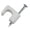 White, variant on GARDNER BENDER INC 25-Pk. 1/4-In. White Coax Staples PSW-1650T
