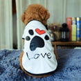 thumbnail image 4 of Pet Dog Clothes Puppy Vest T-shirt Cute Dogs Claw Pattern Pajamas Summer Pet Clothes Dog Clothes Bottoming Shirt, 4 of 5
