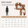 thumbnail image 6 of Disketp Pajamas Set Long Sleeve Sleepwear Womens Button Down Nightwear Pj Sets-Various Pumpkins, 6 of 9