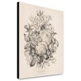 thumbnail image 1 of Canvas Print: Flowers: Roses And Bluebells, 1870, 1 of 3