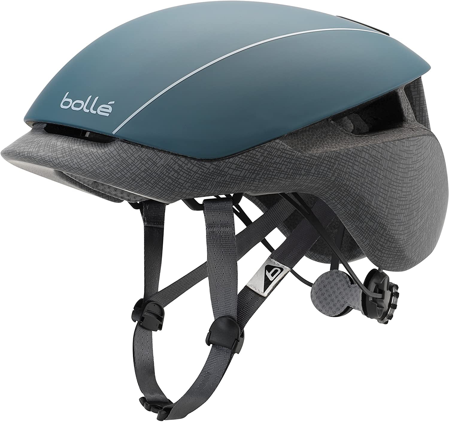 Bolle Premium Messenger Matte Petrol/Grey Large 58-62cm Bicycle Helmet 