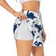 thumbnail image 1 of Balery Cute Cartoon Dinosaurs Pantalones cortos deportivos para mujer con forro y dos bolsillos, elásticos, para entrenamiento, gimnasio, yoga-XX-Large, 1 of 7