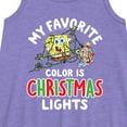 thumbnail image 2 of SpongeBob SquarePants - My Favorite Color Is Christmas Lights - Toddler and Youth Girls A-line Dress, 2 of 5