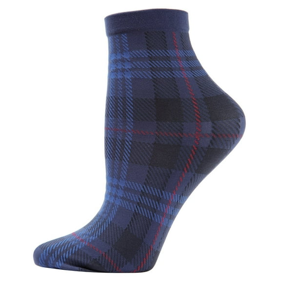 MeMoi Perfect Plaid Anklet Socks - Womens - Female