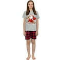 thumbnail image 5 of Santa Jumping Deer Merry Christmas Family Matching Pajama Short Set(S,Women), 5 of 7