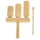 thumbnail image 1 of 1 juego de güiro de madera, instrumento de percusión, instrumento musical, juguete de desarrollo musical, instrumento musical de madera, instrumento de bloque de madera con baqueta rítmica, 1 of 7