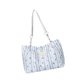 thumbnail image 5 of Bolso tote para mujer, bolso clásico de mano para mujer, ideal para viajes, para la calle, el trabajo o fiestas. Azul, 5 of 8