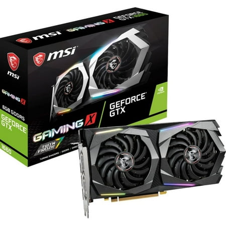 MSI GeForce GTX 1660 TI Gaming X 6G OC Graphics (Best Geforce Graphics Card)