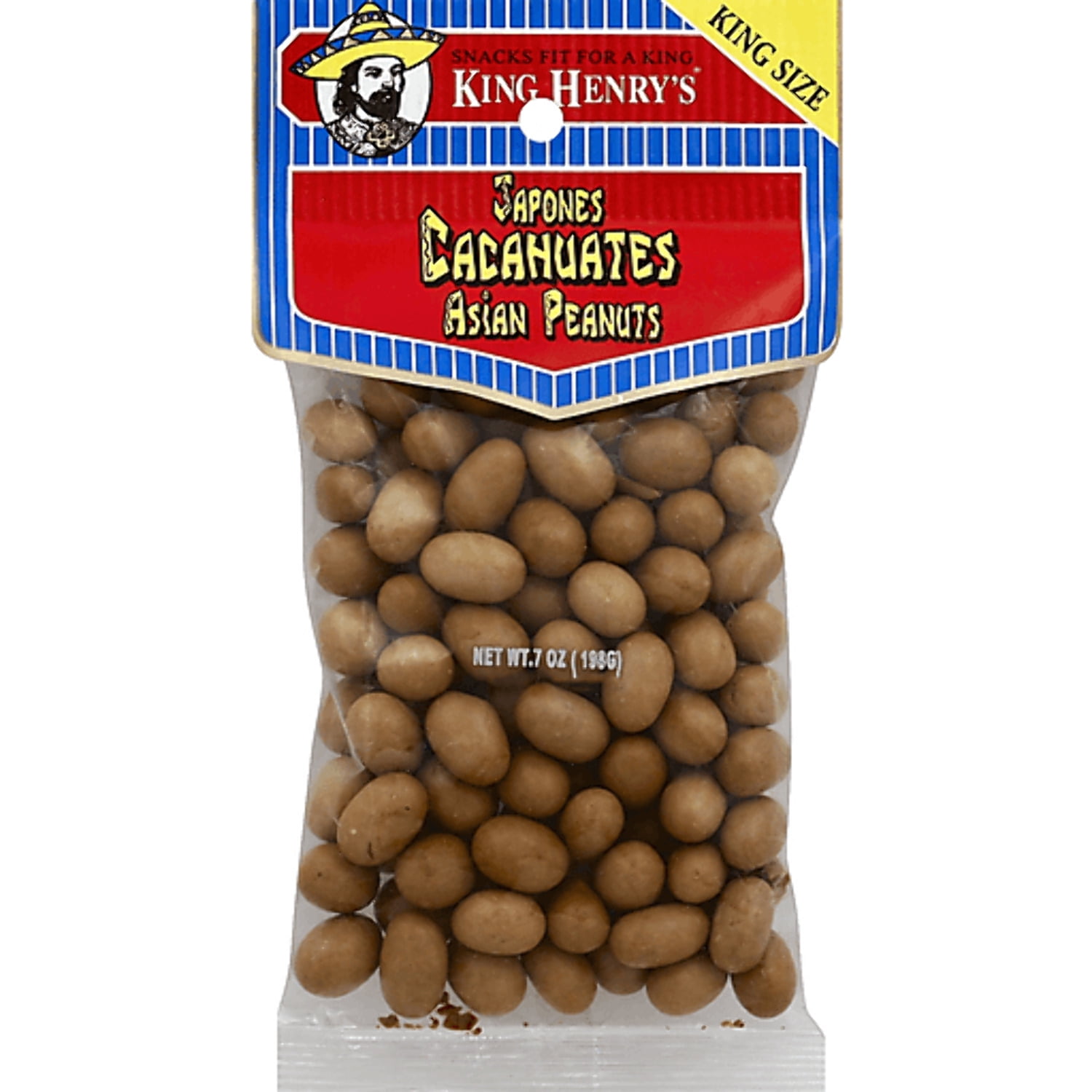 Werner Gourmet Cacahuates Japones (Japanese Peanuts) 6 oz Bag