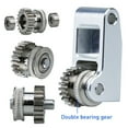 thumbnail image 3 of Zootealy Upgraded DLC Hardened Steel Extruder Gear Set for Bambu X1C/P1P 3D Printer - Durable Gear Handle Kit with High Reduction Ratio - Compatible with Various Filaments, 3 of 6