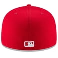 thumbnail image 3 of Men's New Era Scarlet New York Yankees Fashion Color Basic 59FIFTY Fitted Hat, 3 of 3