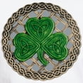 thumbnail image 3 of CafePress - Shamrock And Celtic Knots T Shirt - Men's White Classic Cotton T-Shirts, 3 of 4