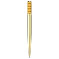 thumbnail image 1 of Pluma Swarovski Lucent Amarillo Dorado 5 Cristales de Swarovski, 1 of 1