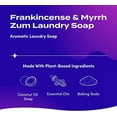 Indigo Wild Zum Clean AllNatural Laundry Soap, Frankincense Myrrh 64