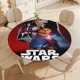thumbnail image 4 of Star Wars-theme Fitted Round Tablecloths Elastic Edged Table Covers Waterproof Table Cloth for Kitchen Holiday Party Tables Decor 120cm, 4 of 6