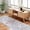 Light blue, variant on GlowSol Washable 5x7 Area Rug - Non Slip Soft Fine Yarn Printed with Mandala Pattern for Bedroom Laundry Kitchen, Green Gray