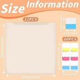 thumbnail image 2 of 12Piece Scrapbook Paper Storage Box for 30.48 X 30.45 cm Papers with 60 Adhesive Index Tabs Waterpr, 2 of 5