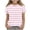 Pink, variant on Lutiedan Girls Shirts Stripes Crewneck Short Sleeve Casual T-Shirts Summer Beach Soft Lightweight Tunic Plain Tees Tops 3-12 Years