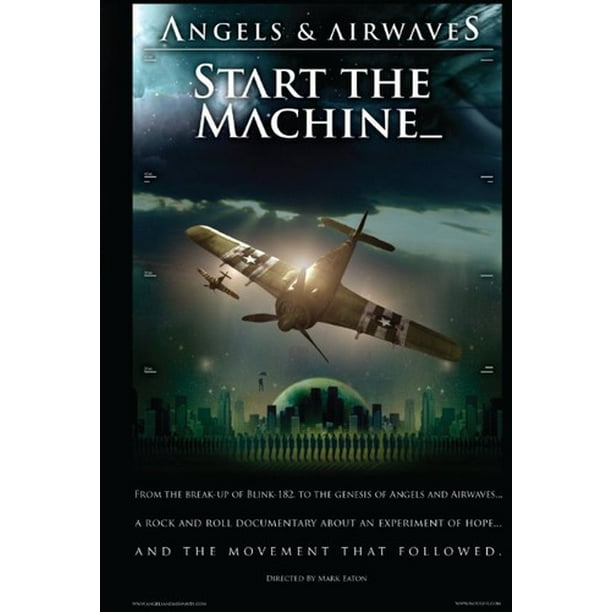 Angels Airwaves Start The Machine Dvd Walmart Com Walmart Com