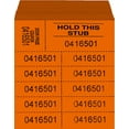 thumbnail image 2 of Auction Tickets - 500 Sheets - 10 Numbers per Sheet (Orange), 2 of 3