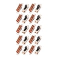 thumbnail image 1 of Unique Bargains 20Pcs 3 Position 8P DPDT Panneau Monter Micro Commutateur à Bascule de Verrouillage, 1 of 4