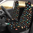 thumbnail image 2 of Sikiie Solar System Planets Space Car Seat Protector 2 Pack Car Seat Cushion Mat, Car Seat Covers for SUV, Truck, Van, 2 of 7