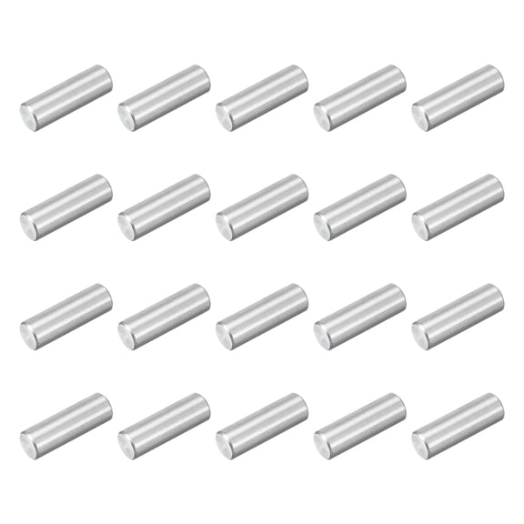 28Pcs M6x18mm 304 Stainless Steel Dowel Pin, Cylindrical Shelf Support Peg Pin