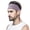 Purple, variant on Lumistal Unisex Running Headband Non Slip Workout Sweatbands Adjustable Sports Running Headbands Moisture Wicking Workout Headband for Men Women Pink One Size