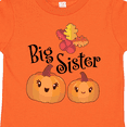 thumbnail image 4 of Inktastic Big Sister Pumpkins with Fall Leaves Girls Toddler T-Shirt, 4 of 5