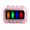 Pink, variant on Primegos Fingertip Rhythm Games Rhythm Flick Electronic Stress Relief Toy 4 Modes Rhythm And Music Games Toy Improves Reaction Speed for Kids Teens Adults