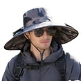 thumbnail image 5 of CHENge Dual Fan Solar Cooling Sun Hat, Camo Rechargeable Bucket Hat with Wide Brim for All-Day Outdoor Comfort, 5 of 5