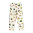 thumbnail image 4 of Balery Sushi and Rolls print Women's Pajama Pants,Ultra Lightweight Pjs,Lounge Pant-, 4 of 9