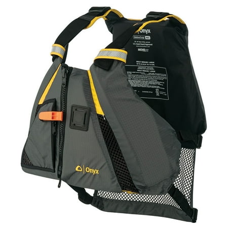 Onyx 122200-300-040-18 Onyx MoveVent Dynamic Vest Adult Yellow (Best Mens Down Vest)