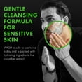 thumbnail image 3 of Tiege Hanley Daily Face Wash for Men (WASH) | Gently Removes Dirt, Grime & Excess Oil | Feel Cleansed & Refreshed | Fragrance Free | Dry or Sensitive Skin | 2.5 ounces | Uncomplicated Skin Care for Me, 3 of 6