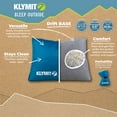 thumbnail image 6 of Klymit Drift Base Compressible Memory Foam Travel Pillow with Gel Fiber, 6 of 9