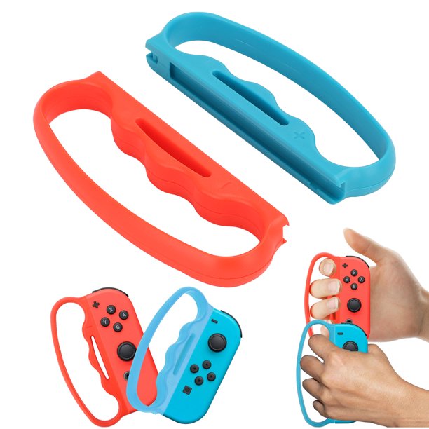 Boxing Grips for Nintendo Switch Joycon, EEEkit Red+Blue Switch Gaming