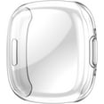 thumbnail image 3 of REQO 4-Pack Case Compatible for Fitbit Versa 4 All-Around Case Screen Protector TPU Plated Protective Cover Bumper Shell Waterproof Case for Fitbit Versa 4 Watch, 3 of 7