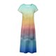 thumbnail image 2 of Gibobby Vestido de verano casual para mujer Vestido de manga corta con cuello en V regular a la moda informal para mujer, vestido informal con abertura larga a(Azul,G), 2 of 4